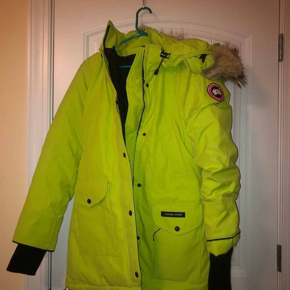 Canada Goose Ladies Aurora Green Parka